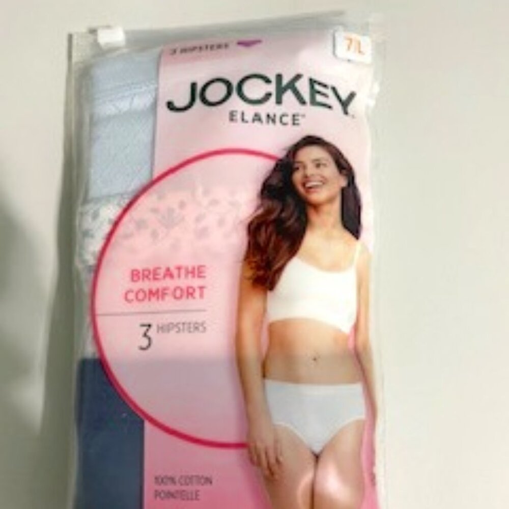 Jockey hipster undies large (7) size